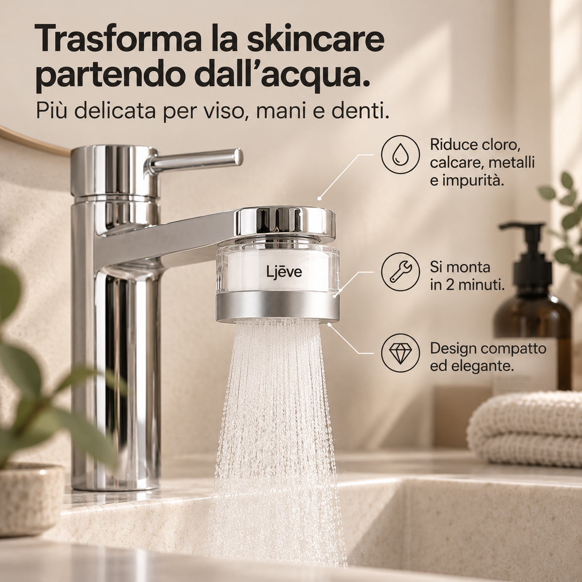 Filtro Ljēve™ rubinetto